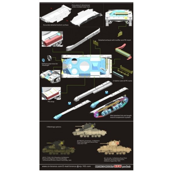 1/35 British Cruiser Tank Mk.I/I A9/A9 CS 1/35 British Cruiser Tank Mk.I/I A9/A9 CS