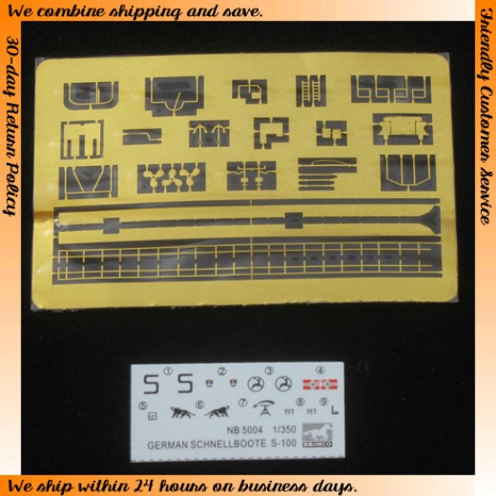 1/350 German S-100 Class Schnellboot 1/350 German S-100 Class Schnellboot