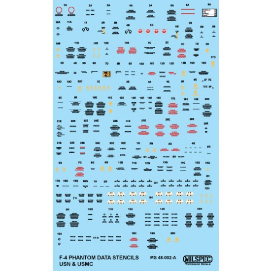 Decals for 1/48 F-4B Phantom II VMFA-122 Crusaders 1968 Da Nang Air Base Decals for 1/48 F-4B Phantom II VMFA-122 Crusaders 1968 Da Nang Air Base