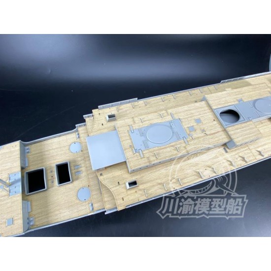 1/200 Titanic Wooden Deck Super Detail Set for Trumpeter kits #03719 1/200 Titanic Wooden Deck Super Detail Set for Trumpeter kits #03719