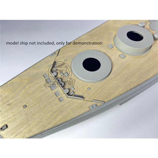 1/200 Yamato Wooden Deck and Detail Parts 1/200 Yamato Wooden Deck and Detail Parts
