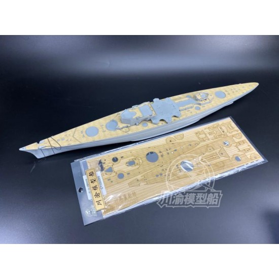 1/350 Scharnhorst 1943 Wooden Deck for Dragon kits #1040 1/350 Scharnhorst 1943 Wooden Deck for Dragon kits #1040