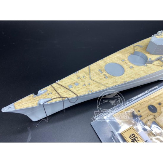 1/350 Scharnhorst 1943 Wooden Deck for Dragon kits #1040 1/350 Scharnhorst 1943 Wooden Deck for Dragon kits #1040