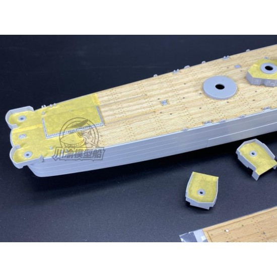 1/350 Des Moines Class Cruiser Salem CA-139 Wooden Deck & Masking for Very Fire #VF350919 1/350 Des Moines Class Cruiser Salem CA-139 Wooden Deck & Masking for Very Fire #VF350919