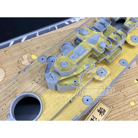 1/350 USS Louisiana (BB-19) Wooden Deck & Paint Masking for Very Fire kit #350914 1/350 USS Louisiana (BB-19) Wooden Deck & Paint Masking for Very Fire kit #350914
