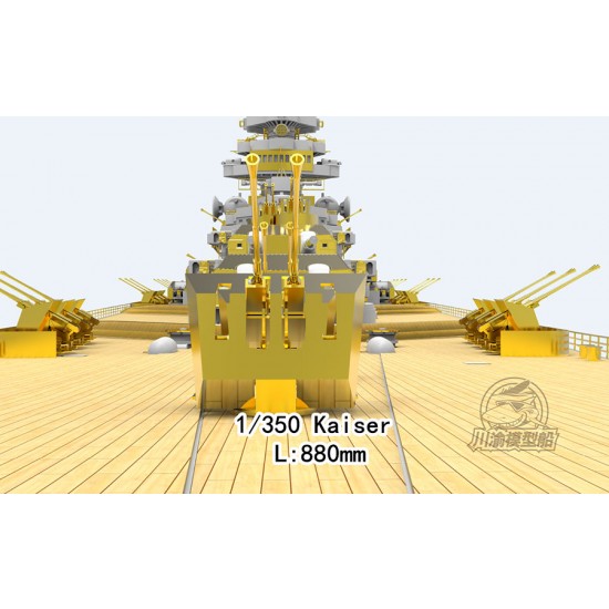 1/350 Kaiser Wilhelm II H42 Super Anti-Aircraft Battleships Warship Kit 1/350 Kaiser Wilhelm II H42 Super Anti-Aircraft Battleships Warship Kit