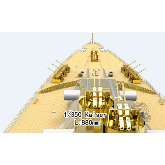 1/350 Kaiser Wilhelm II H42 Super Anti-Aircraft Battleships Warship Kit 1/350 Kaiser Wilhelm II H42 Super Anti-Aircraft Battleships Warship Kit