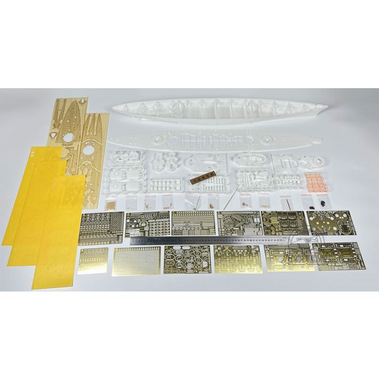 1/350 Kaiser Wilhelm II H42 Super Anti-Aircraft Battleships Warship Kit 1/350 Kaiser Wilhelm II H42 Super Anti-Aircraft Battleships Warship Kit