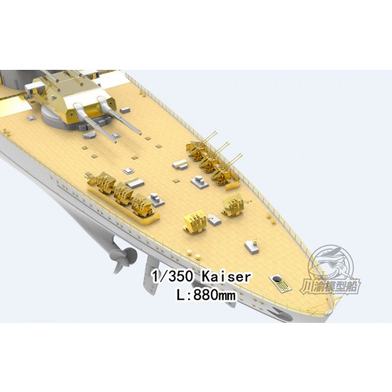 1/350 Kaiser Wilhelm II H42 Super Anti-Aircraft Battleships Warship Kit 1/350 Kaiser Wilhelm II H42 Super Anti-Aircraft Battleships Warship Kit
