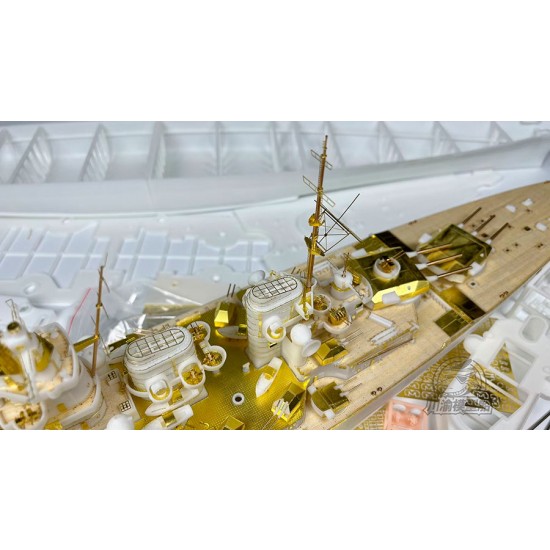 1/350 Kaiser Wilhelm II H42 Super Anti-Aircraft Battleships Warship Kit 1/350 Kaiser Wilhelm II H42 Super Anti-Aircraft Battleships Warship Kit