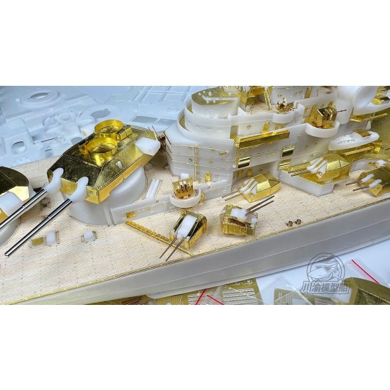 1/350 Kaiser Wilhelm II H42 Super Anti-Aircraft Battleships Warship Kit 1/350 Kaiser Wilhelm II H42 Super Anti-Aircraft Battleships Warship Kit