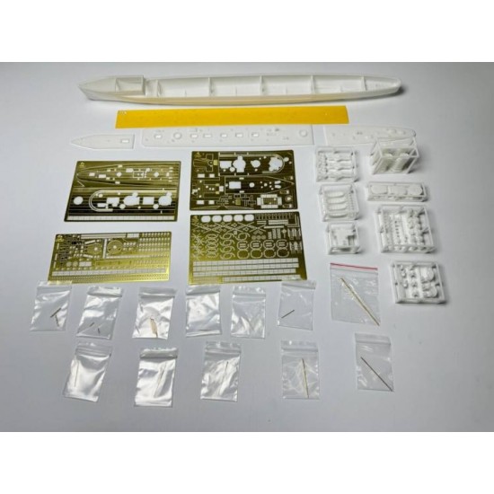 1/200 Japanese Kaiho Destroyer Static Deluxe Edition Kit 1/200 Japanese Kaiho Destroyer Static Deluxe Edition Kit