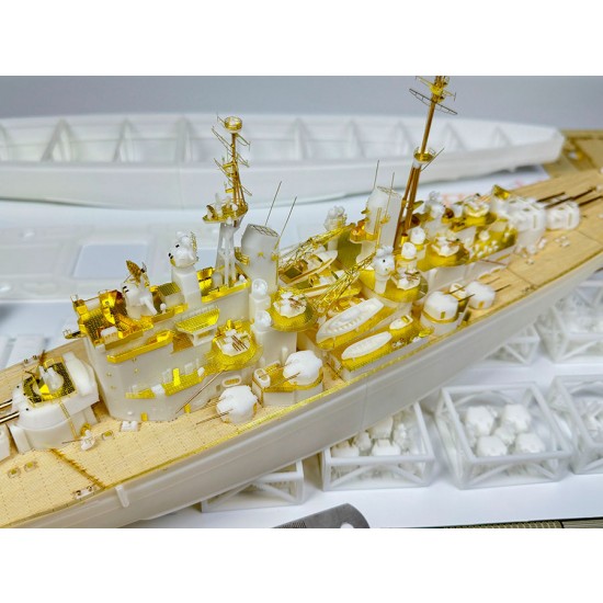 1/350 HMS Vanguard Battleships Assembly Kit 1/350 HMS Vanguard Battleships Assembly Kit