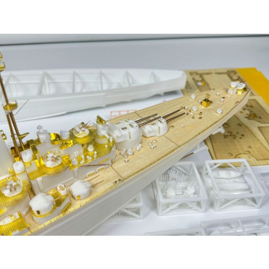 1/350 HMS Vanguard Battleships Assembly Kit 1/350 HMS Vanguard Battleships Assembly Kit
