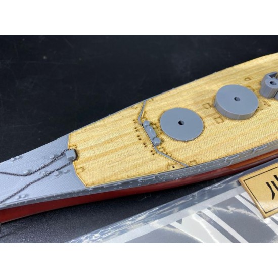 1/700 Japanese Battleship Yamato Wooden Deck & Chains for Fujimi kit #460352 1/700 Japanese Battleship Yamato Wooden Deck & Chains for Fujimi kit #460352