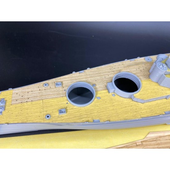 1/350 USS Louisiana (BB-19) Wooden Deck Super Detail Set for Very Fire kit #VF350914 1/350 USS Louisiana (BB-19) Wooden Deck Super Detail Set for Very Fire kit #VF350914