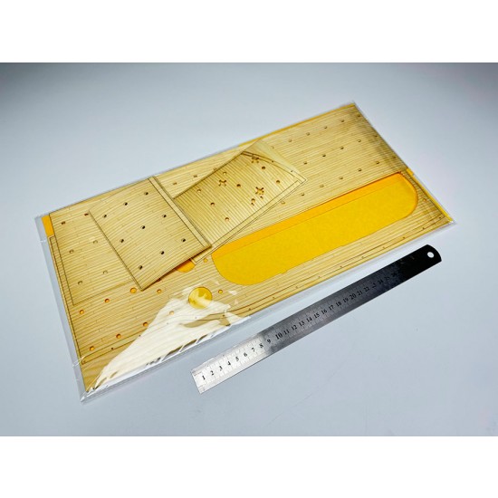 1/35 Akagi Bridge Aircraft Carriers Wooden Deck for Border Model BS002 1/35 Akagi Bridge Aircraft Carriers Wooden Deck for Border Model BS002