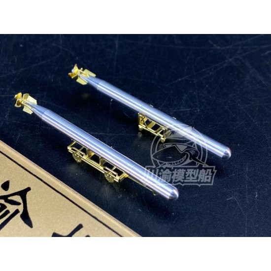1/200 Battleship Torpedo (6pcs) w/Trailers 1/200 Battleship Torpedo (6pcs) w/Trailers