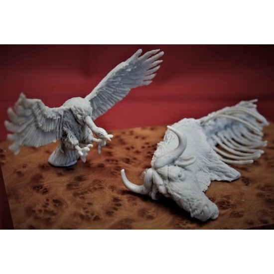 1/35 (54mm Scale) Vulture with Gnu Remains 1/35 (54mm Scale) Vulture with Gnu Remains