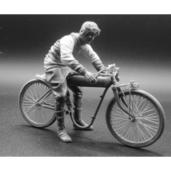 1/24 75mm Indian Racer 8-valve Motorcycle with Figure 1/24 75mm Indian Racer 8-valve Motorcycle with Figure