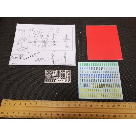 Photoetch - 1/24 Seat Belt Hardware (C) Photoetch - 1/24 Seat Belt Hardware (C)