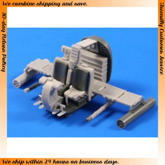 1/48 Modern US AH-6F/J Little Bird (Attack)Version Conversion & Weapon Set for Academy kit 1/48 Modern US AH-6F/J Little Bird (Attack)Version Conversion & Weapon Set for Academy kit