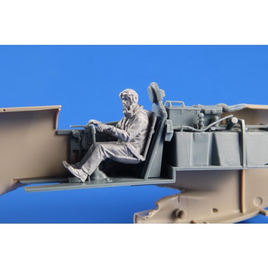 1/48 North American P-51D Mustang Seated Pilot ETO 1/48 North American P-51D Mustang Seated Pilot ETO
