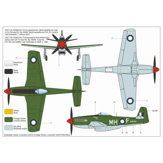 1/48 CAC CA-15 Kangaroo Full Resin kit (Australian decals included) 1/48 CAC CA-15 Kangaroo Full Resin kit (Australian decals included)