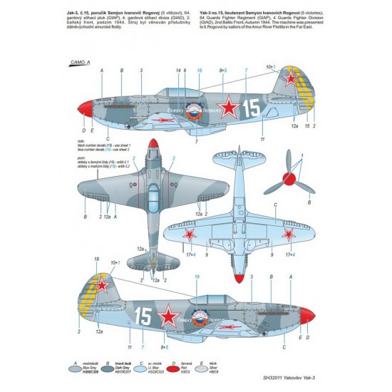 1/32 Yakovlev Yak-3, Onward to Berlin 1/32 Yakovlev Yak-3, Onward to Berlin