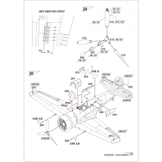 1/32 Curtiss Hawk H-75/M/N/O 1/32 Curtiss Hawk H-75/M/N/O