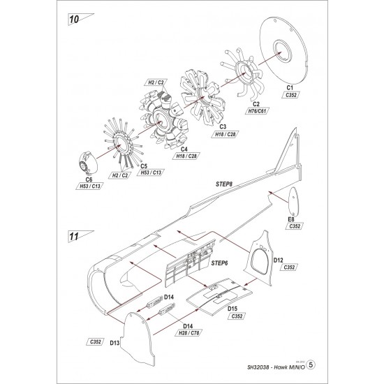 1/32 Curtiss Hawk H-75/M/N/O 1/32 Curtiss Hawk H-75/M/N/O