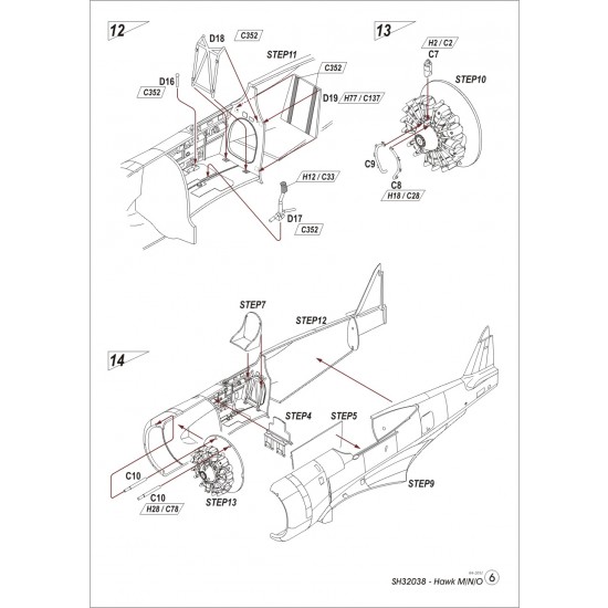 1/32 Curtiss Hawk H-75/M/N/O 1/32 Curtiss Hawk H-75/M/N/O
