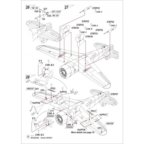 1/32 Curtiss Hawk H-75/M/N/O 1/32 Curtiss Hawk H-75/M/N/O