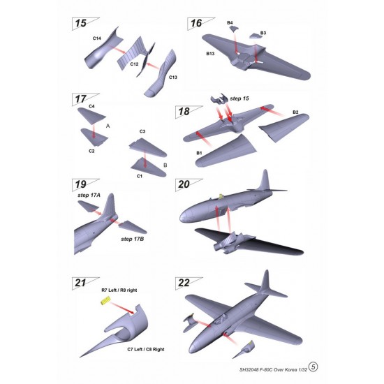 1/32 Lockheed F-80C Shooting Star Over Korea 1/32 Lockheed F-80C Shooting Star Over Korea