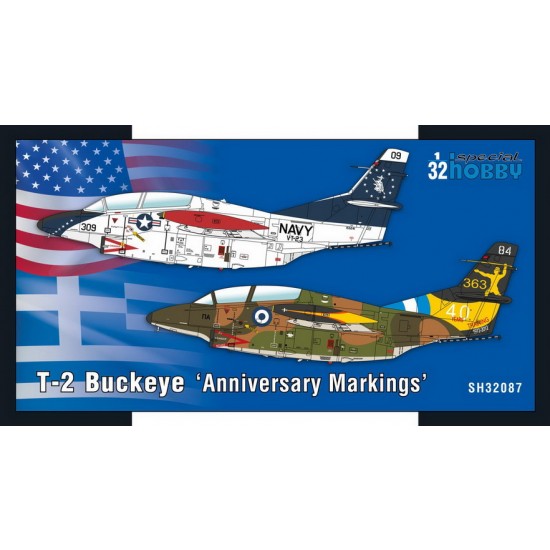 1/32 North American T-2 Buckeye Anniversary Markings 1/32 North American T-2 Buckeye Anniversary Markings