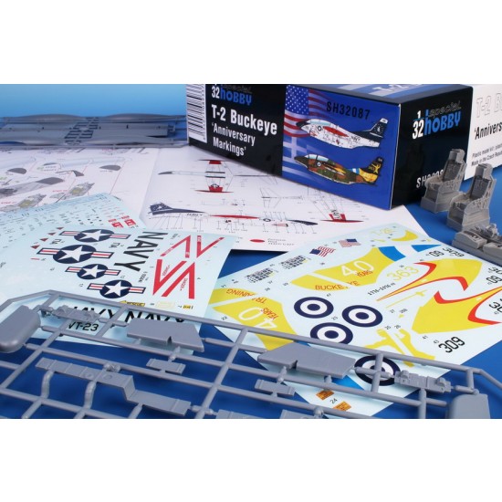 1/32 North American T-2 Buckeye Anniversary Markings 1/32 North American T-2 Buckeye Anniversary Markings