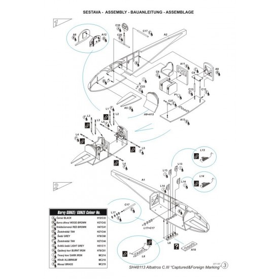 1/48 German Albatros C.III Captured and Foreign Service 1/48 German Albatros C.III Captured and Foreign Service