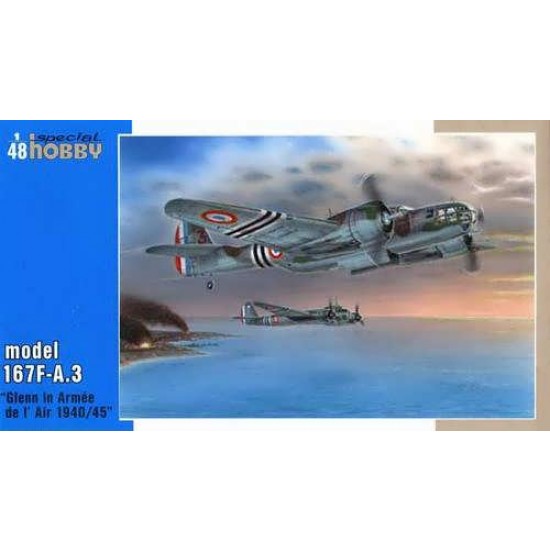1/48 Model 167F Maryland Bomber Glenn over French 1940/1945 1/48 Model 167F Maryland Bomber Glenn over French 1940/1945