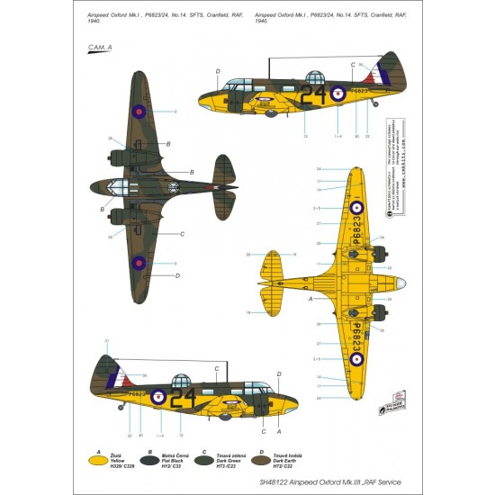 1/48 Airspeed Oxford Mk.I/II (RAF Service) 1/48 Airspeed Oxford Mk.I/II (RAF Service)
