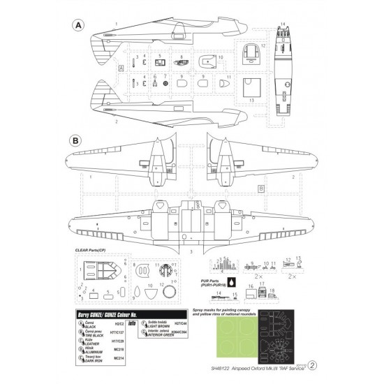 1/48 Airspeed Oxford Mk.I/II (RAF Service) 1/48 Airspeed Oxford Mk.I/II (RAF Service)