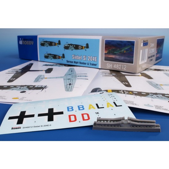 1/48 WWII German Siebel Si 204E Night Bomber & Trainer 1/48 WWII German Siebel Si 204E Night Bomber & Trainer