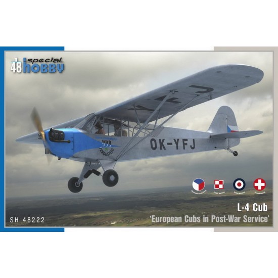 1/48 Piper L-4 Cub in Post War Service 1/48 Piper L-4 Cub in Post War Service