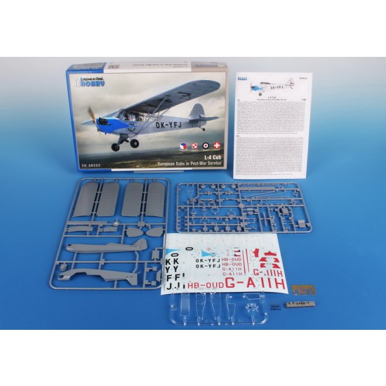 1/48 Piper L-4 Cub in Post War Service 1/48 Piper L-4 Cub in Post War Service