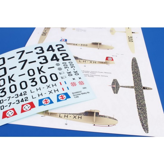 1/48 WWII German Glider Grunau Baby IIB 1/48 WWII German Glider Grunau Baby IIB