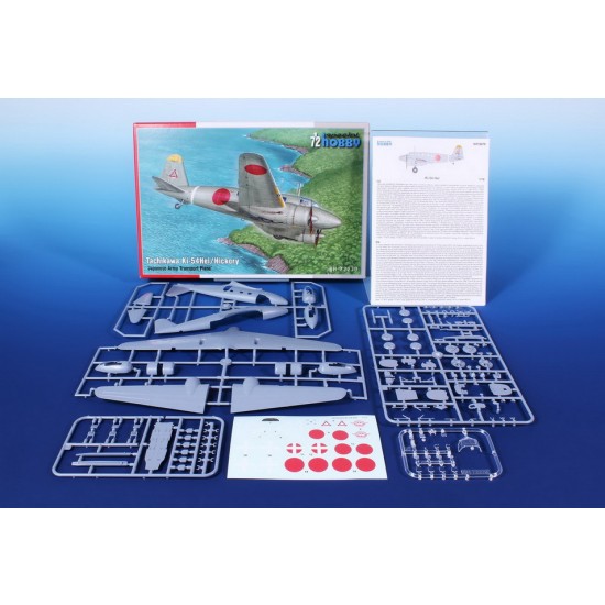 1/72 WWII Japanese Transport Plane Ki-54 Hei 1/72 WWII Japanese Transport Plane Ki-54 Hei