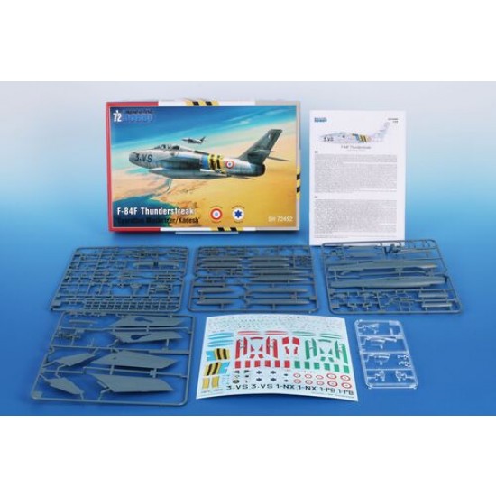 1/72 US F-84F Thunderstreak Swept-wing Thunder Jet Fighter 1/72 US F-84F Thunderstreak Swept-wing Thunder Jet Fighter