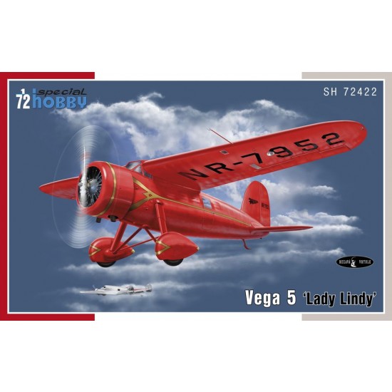1/72 Pre WWII Lockheed Vega 5 Lady Lindy 1/72 Pre WWII Lockheed Vega 5 Lady Lindy