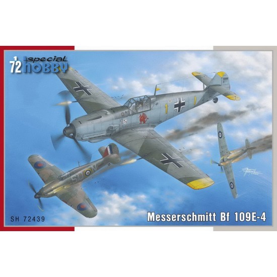 1/72 WWII German Messerschmitt Bf 109E-4 1/72 WWII German Messerschmitt Bf 109E-4
