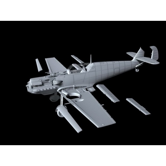 1/72 WWII German Messerschmitt Bf 109E-4 1/72 WWII German Messerschmitt Bf 109E-4