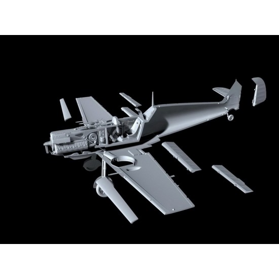 1/72 WWII German Messerschmitt Bf 109E-4 1/72 WWII German Messerschmitt Bf 109E-4
